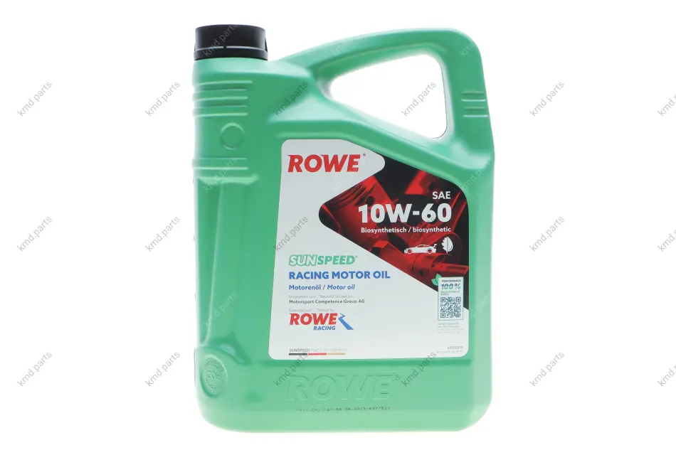 Олива 10W60 SUNSPEED RACING MOTOR OIL (5L) MULTI-ESTER TECHNOLOGY ROWE 4920019-0050-99 (фото 1)