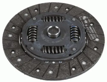 Диск зчеплення VW Passat/Golf/Transporter "1,6-2,0 "86-03-заміна на SH1878634273 ="" SACHS 1862265031 (фото 1)