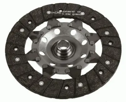 Диск зчеплення VAG A2/A3/TT/Cordoba/Ibiza/Octavia/Bora/Golf/NewBeetle/Polo "1,4-1,9TDi "96-10 ="" SACHS 1864002835