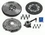Комплект зчеплення (DMF) AUDI/FORD/SKODA/VW Galaxy/Fabia/Octavia/Bora/Golf/Polo "1,9TDi ="2290601005" Sachs 2290601005