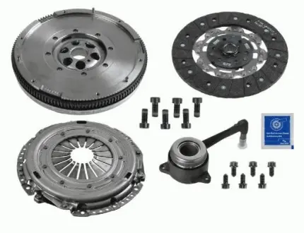 Комплект зчеплення (DMF) AUDI/FORD/SKODA/VW Galaxy/Fabia/Octavia/Bora/Golf/Polo "1,9TDi ="" SACHS 2290601005