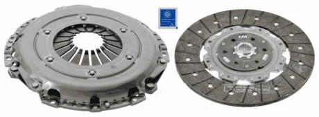 Комплект зчеплення (240мм) OPEL ASTRA H, ASTRA H GTC, ASTRA H/KOMBI, SIGNUM, VECTRA C, VECTRA C GTS, ZAFIRA B 1.9D 04.04-04.15 3000 970 050 SACHS 3000970050