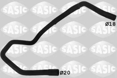 Гумовий шланг системи охолодження SAS3400131 SASIC 3400131