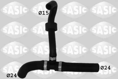 Патрубок радіатора VAG A6 II, Passat V SASIC 3406051