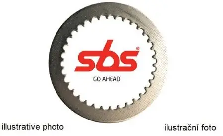 Диски зчеплення мото, сталь Yamaha R1 2009-14 компл... SBS 40322