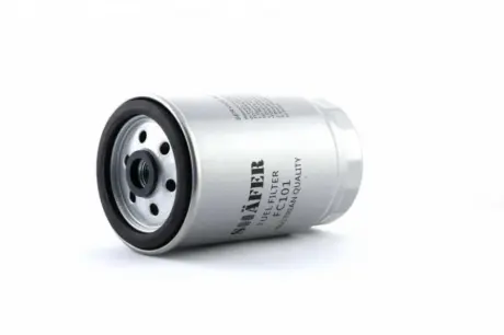 Фільтр паливний на Hyundai, Kia, 1.5D-2.2D, -06 M16*1.5, M12*1.25 SHAFER FC101