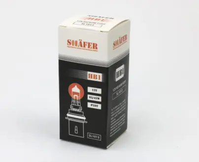 Лампа галогенова HB1 12V 65/45W P29T SHAFER SL1013