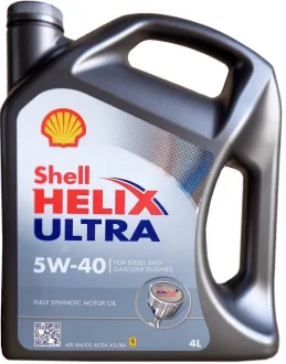 Олива моторна Helix Ultra 5W-40, 4л. SHELL 550040562