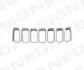 Молдинг для решітки Jeep Compass, 11 - 16 Signeda PCR07034MA (фото 1)