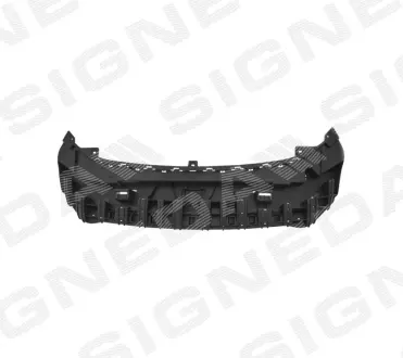 Спойлер бампера на Ford Fiesta 2013-2017 Signeda PFD04415MA