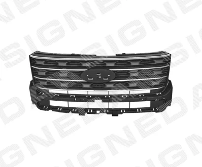 Решітка радіатора FORD EXPLORER, 16 - 18 SIGNEDA Signeda PFD07421GA