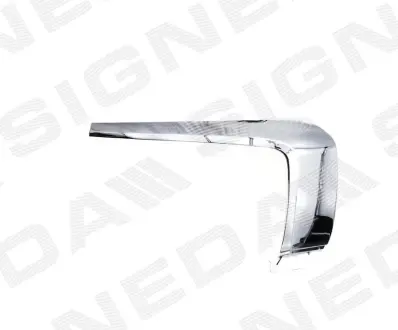Молдинг бампера MITSUBISHI OUTLANDER, 15 - SIGNEDA Signeda PMB04157MCR