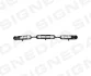 Решітка в бампер TOYOTA RAV 4 III, 06 - 08 SIGNEDA Signeda PTY99359GAW (фото 1)