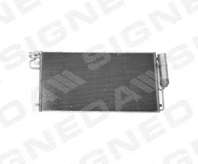 Радіатор кондиціонера FORD FUSION, 17 - 19 SIGNEDA Signeda RC30041