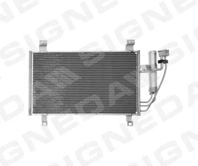 Радіатор кондиціонера MAZDA CX-3 2015 Signeda RCMZ39046A