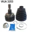 Комплект ШРКШ (шарнір рівних кутових швидкостей) SKF VKJA3203 (фото 1)