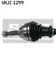 Піввісь SKF VKJC 1299 (фото 2)