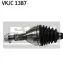 Піввісь SKF VKJC 1387 (фото 2)