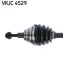 Приводний вал AUDI/VW Q3/Tiquan 4Motion \'\'2.0 \'\'07-18 ="" SKF VKJC4529 (фото 2)