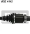 Привідний вал передн прав 494/975мм VOLVO S60 I, V70 II 2.0-2.5 11.99-04.10 VKJC 4942 SKF VKJC4942 (фото 3)