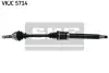 Приводний вал FORD Fiesta/Fusion \'\'1.25-1.6 \'\'01-12 ="" SKF VKJC5714 (фото 1)