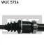 Приводний вал FORD Fiesta/Fusion \'\'1.25-1.6 \'\'01-12 ="" SKF VKJC5714 (фото 3)