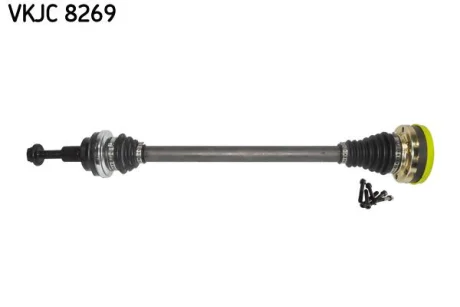 Привідний вал задн Прав 631мм AUDI A3, Q3, TT SEAT ALTEA XL SKODA OCTAVIA II, SUPERB II VW CC B7, GOLF V, GOLF VI, PASSAT ALLTRACK B7, PASSAT B6, PASSAT B7 1.4-3.6 05.03-10.18 VKJC 8269 SKF VKJC8269