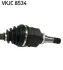 Приводний вал TOYOTA Auris/Corolla "1,3-1,6 "06-14 ="" SKF VKJC8534 (фото 3)