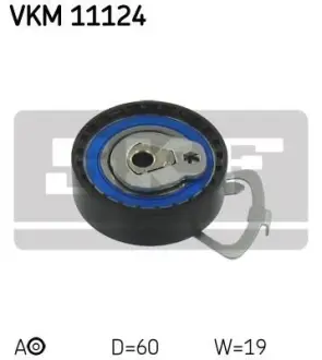 Ролик ременя грм натяжний AUDI/SEAT/SKODA/VW A2/Ibiza/Fabia/Octavia/Bora/Caddy "1,4/1,6L "97>> ="" SKF VKM11124