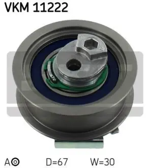 A_Ролик ременя грм натяжний AUDI/SEAT/SKODA/VW A4/A6/Altea/Octavia/Golf/Jetta/Passat "2L "03>> ="" SKF VKM11222