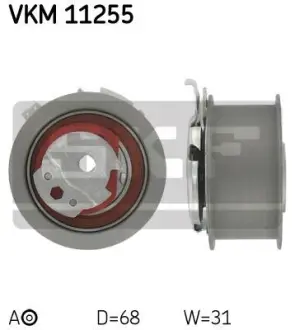 Ролик ременя грм натяжний AUDI/MITSUBISHI/SEAT/SKODA/VW A4/Lancer/Superb/Touran "2,0L "03>> ="" SKF VKM11255