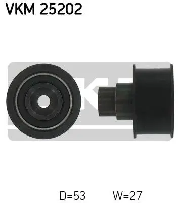 Ролик модуля натягувача ременя SKF VKM 25202 (фото 1)