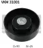 Ролик паразитний VAG A4/A6/Exeo &quot;1,6-2,0 &quot;00-11 =&quot;&quot; SKF VKM31001 (фото 1)