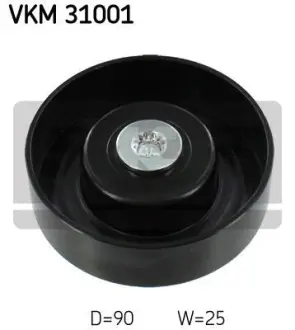 Ролик паразитний VAG A4/A6/Exeo "1,6-2,0 "00-11 ="" SKF VKM31001