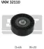 A_Ролик паразитний FIAT/LANCIA 500/Panda/Punto/Ypsilon "0,9L "09>> ="" SKF VKM32110 (фото 1)