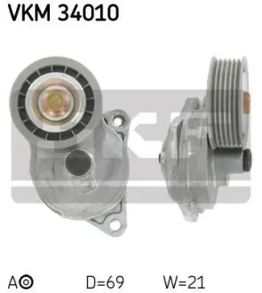 Роликовий модуль натягувача ременя SKF VKM34010