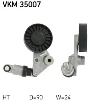 Натягувач ременя CHEVROLET/OPEL/SAAB Astra/Frontera/Vectra/Zafira/9-3/9-5 "2,0/2,2L "95>> ="" SKF VKM35007