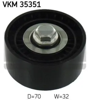 Ролик паразитний CHEVROLET Captiva/Cruze/Orlando "2,0-2,2D "10>> ="" SKF VKM35351