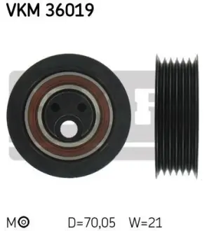 Ролик натяжний RENAULT Laguna "2,2L "93-01 ="" SKF VKM36019