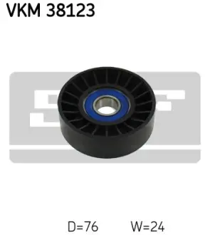 Ролик натяжний MERCEDES A-Class(W168,169)/B-Class(W245)/Vaneo(414) "1,4-2,1 "97-12 ="" SKF VKM38123