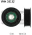 Ролик паразитний MERCEDES A(168/169)/B(W245)/Vaneo &quot;1,4/2,0L &quot;97-12 =&quot;&quot; SKF VKM38132 (фото 1)