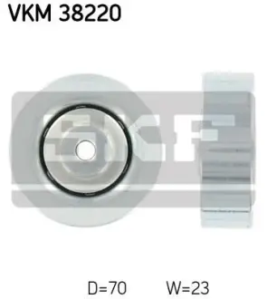 Натяжний ролик поліклинового реміня SKF VKM 38220