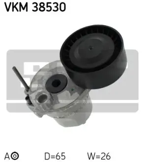Натяжний ролик, поліклиновий ремінь SKF VKM 38530