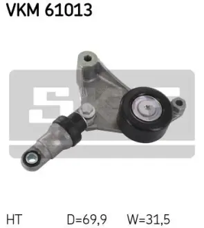 Натягувач ременя TOYOTA Avensis/Camry/Rav 4 "2,0/2,4L "00>> ="" SKF VKM61013