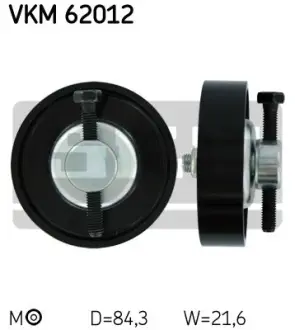 Ролик натяжний NISSAN Micra "1,0/1,2L "03-10 ="" SKF VKM62012