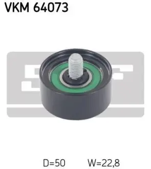 Натяжний ролик поліклинового реміня SKF VKM 64073