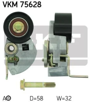 Натяжитель ремня HYUNDAI/KIA Accent/Elantra/Santa Fe/Tucson/Cee\'d/Cerato/Sportage "1,5/2,2L "01>> ="" SKF VKM75628