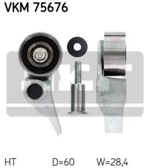 Натяжний ролик зубчастого реміня SKF VKM 75676 (фото 1)
