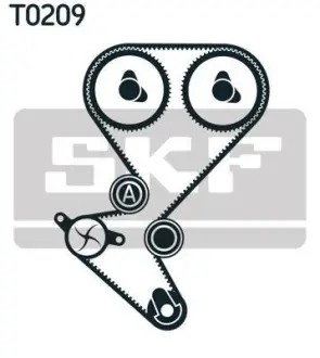 Ремкомплект ГРМ CITROEN/PEUGEOT C2/C3/C4/1007/207/307 "1,4 "03>> ="" SKF VKMA03258
