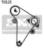 Роликовий модуль натягувача ременя (ролик, ремінь) SKF VKMA 03300 (фото 1)
